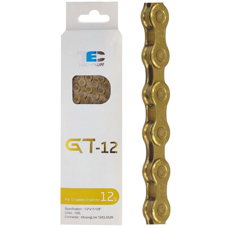 Łańcuch Rowerowy Tec Mtb 12 Rzędowy 126 Ogniw + Spinka