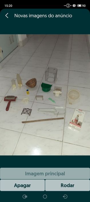Acessórios para pássaros varios*