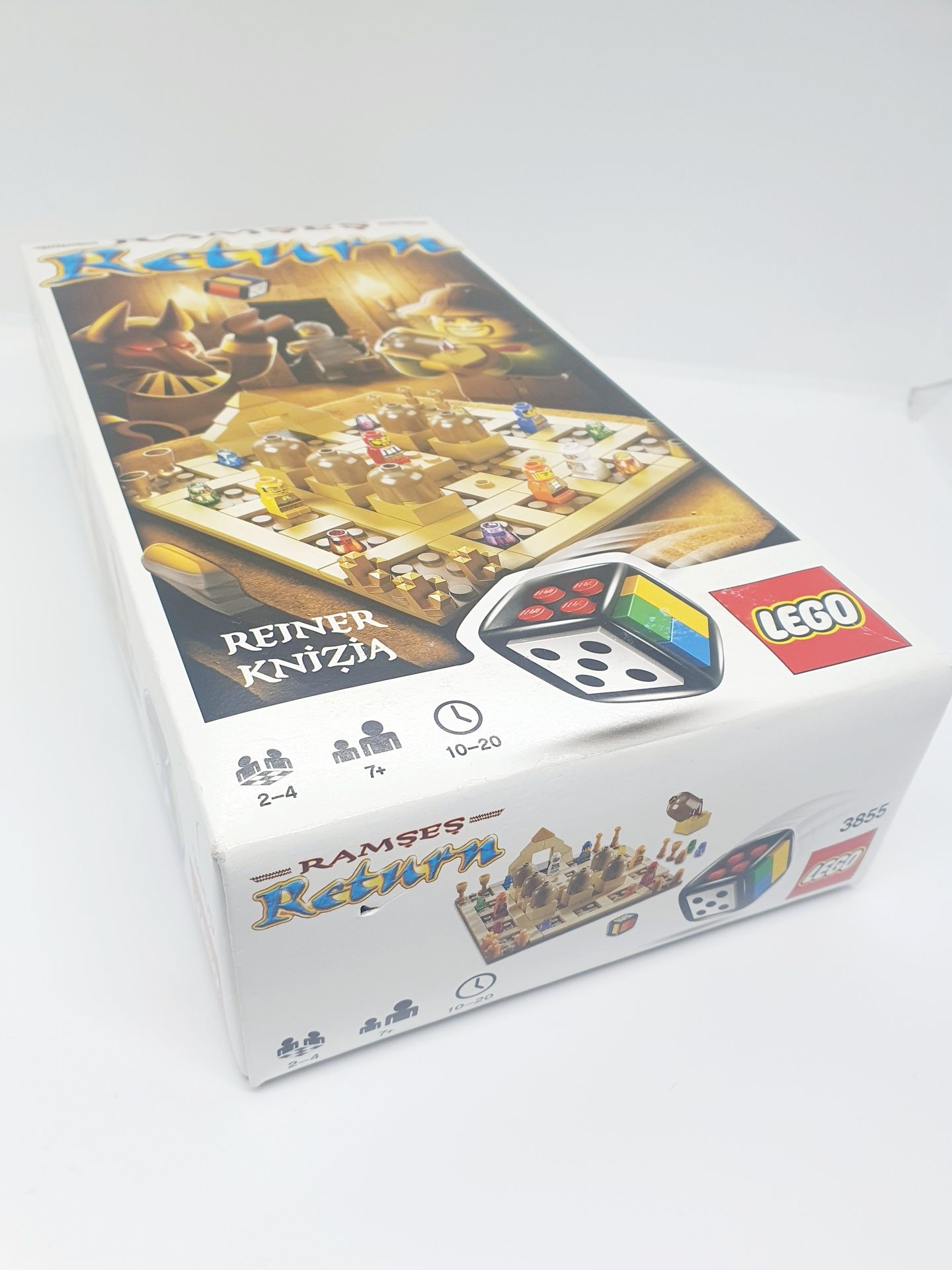Gra klocki LEGO Ramzes Return 3855 kompletna