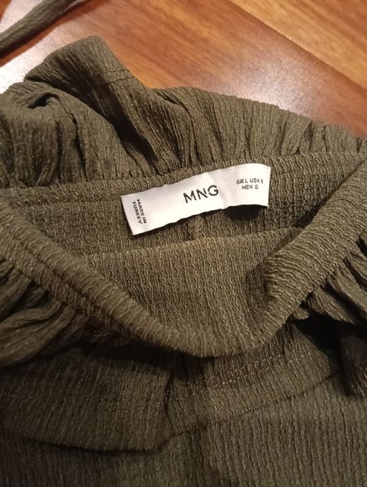 Vestido caqui de verão