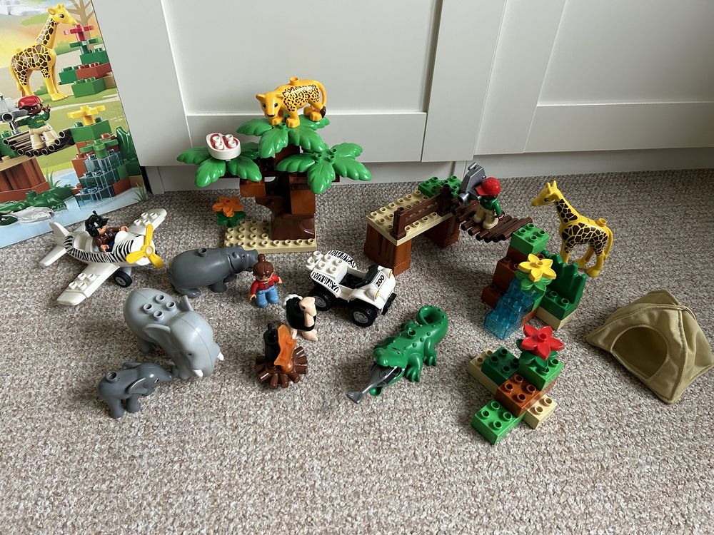 Lego duplo Fotosafari 6156 klocki zwierzęta