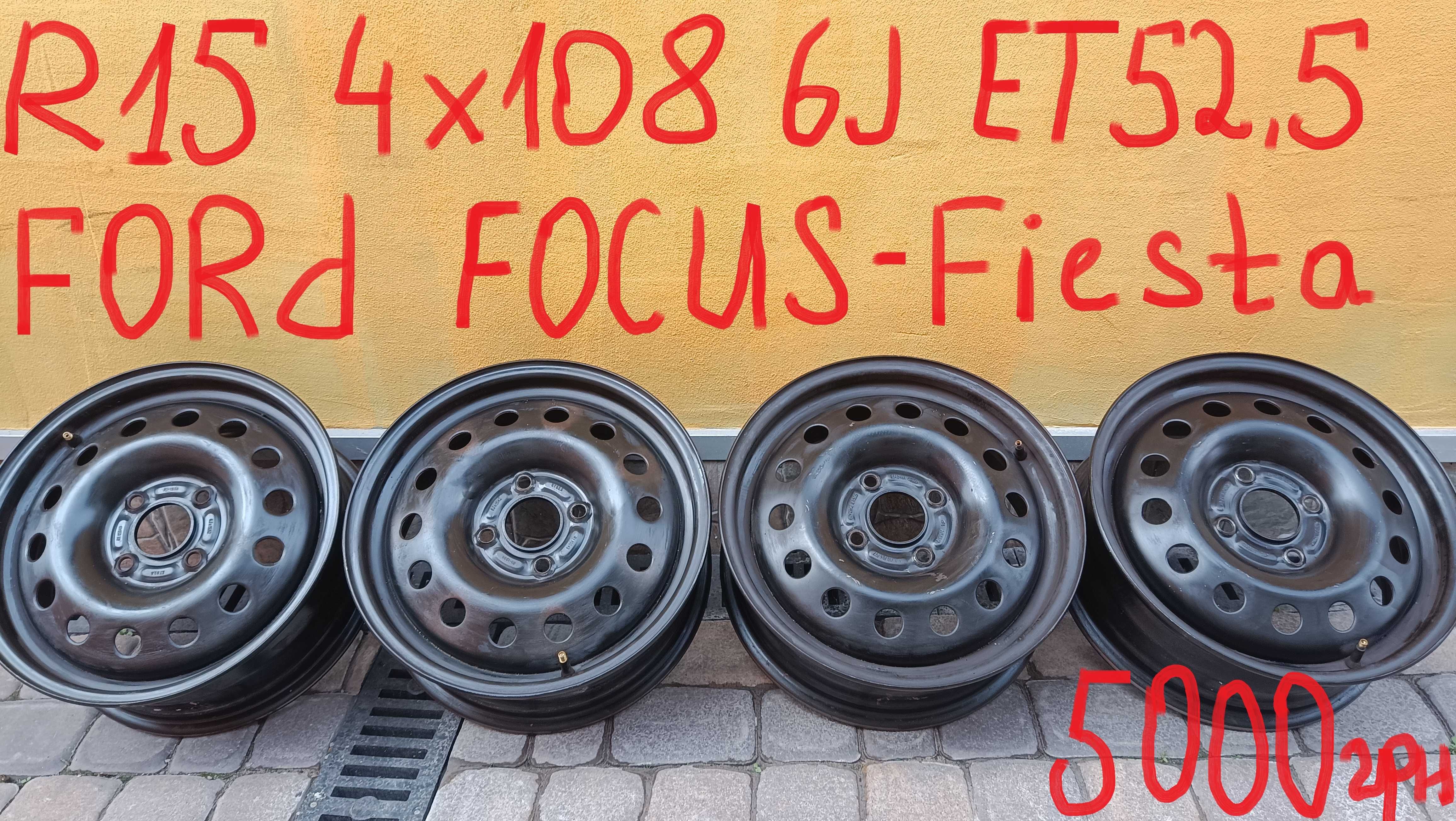 R16-15Ford Ecosport-Ford Focus-B-MAx-Fiesta 4*108 6.5J ET37.5 Dia 63.4