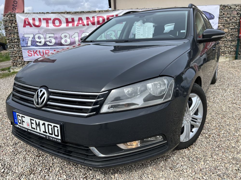 VW PASSAT 2,0Tdi 140km rok 2011 Panorama Klimatronic BEZWYPADKOWY DE.