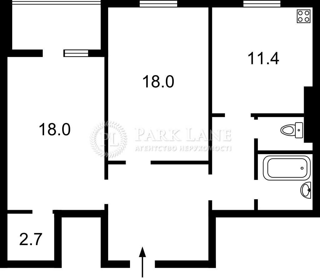 Продаж 2к.кв вул. Милославська, 16, Троєщина, 80м.кв