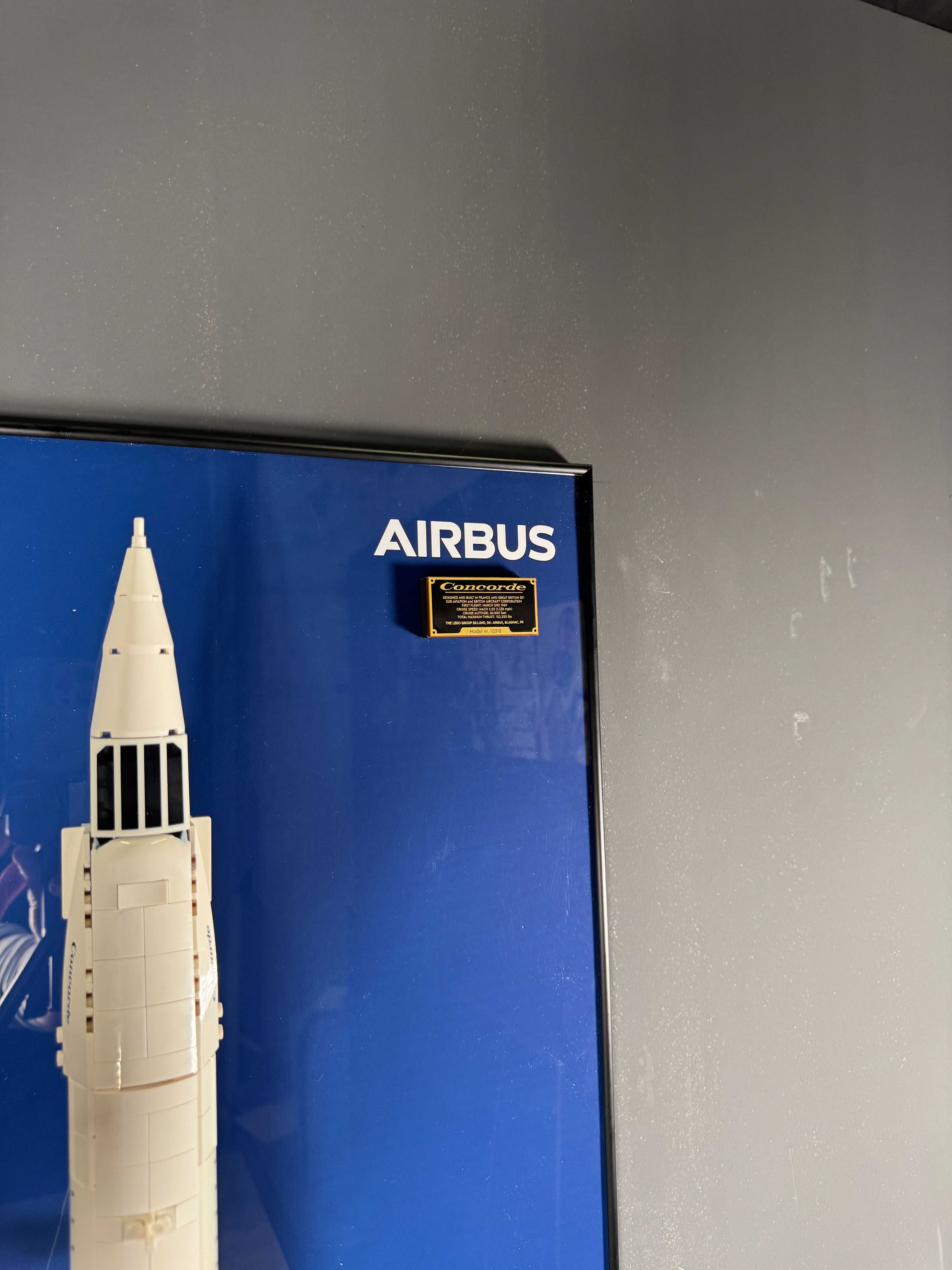 Тримач для Конструктора LEGO Icons Concorde AIRBUS Літак Конкорд 10318