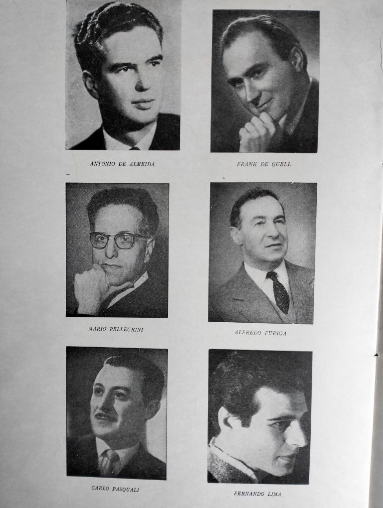 3 antigos programas Teatro Nacional de S. Carlos - Lisboa 1961/1965