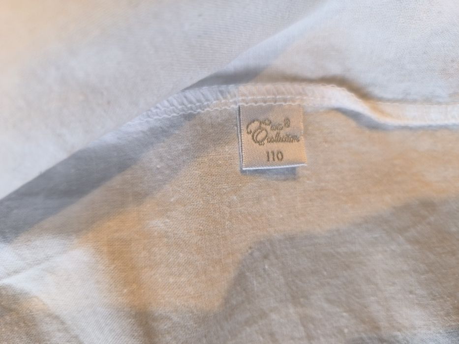 Koszula biała chłopięca 110