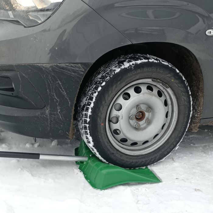 Łopata Strong do sniegu,aluminiowy trzon-solidna-prod.polski48 cm-gwar