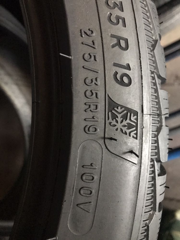 275/35/19+245/40/19 R19 Michelin Pilot Alpin 5 4шт зима