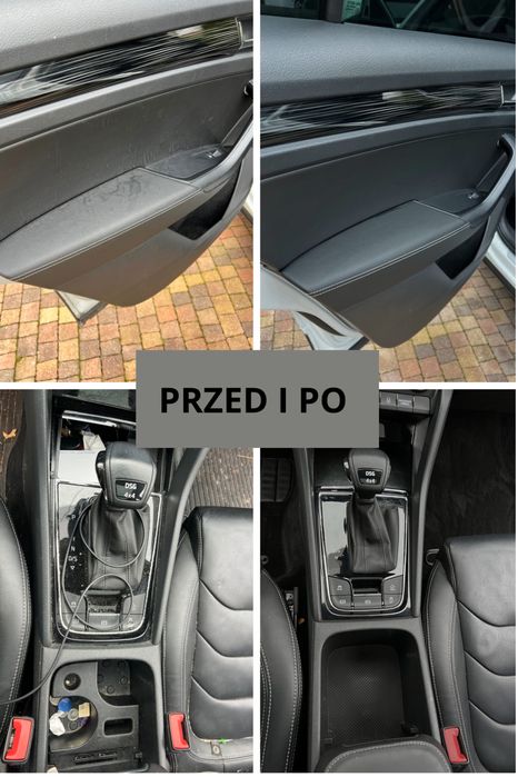 Czyszczenie i pranie wnętrza samochodu