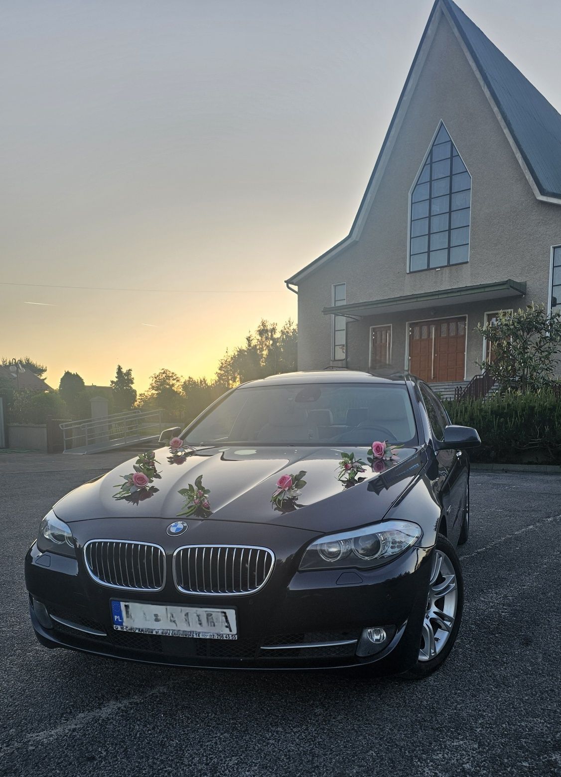 Samochód  do ślubu BMW serii 5