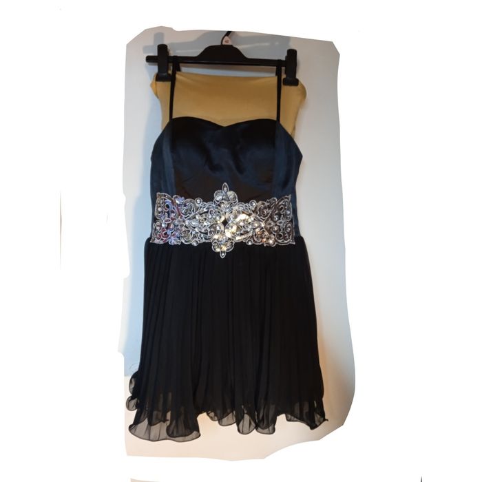 Sukienka wieczorowa imprezowa czarna rozm 40