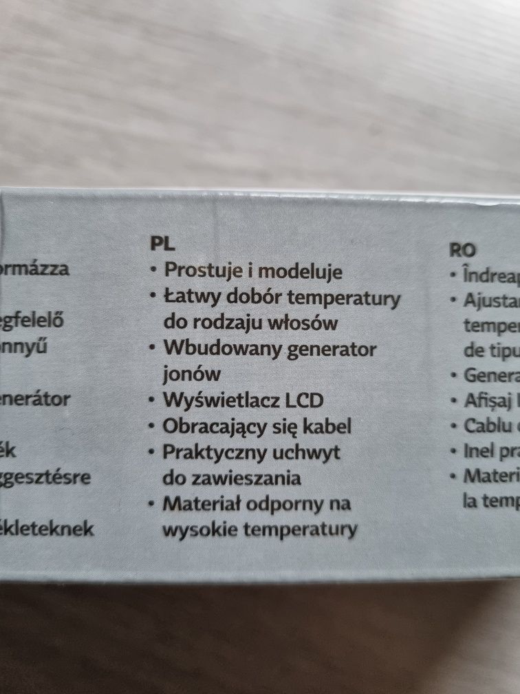 Elektryczna szczotka do włosów z generatorem jonów