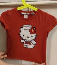Koszulka t-shirt H&M 1-2 latka 86 92 Hello Kitty