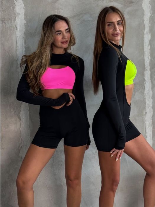 Фітнес комбінезон плюс топ від українського бренду NOVA VEGA