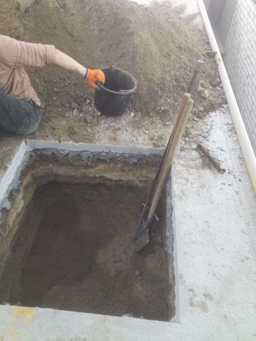 Бетонні роботи забори фундамент отмостка сарай навіс криша прибудова