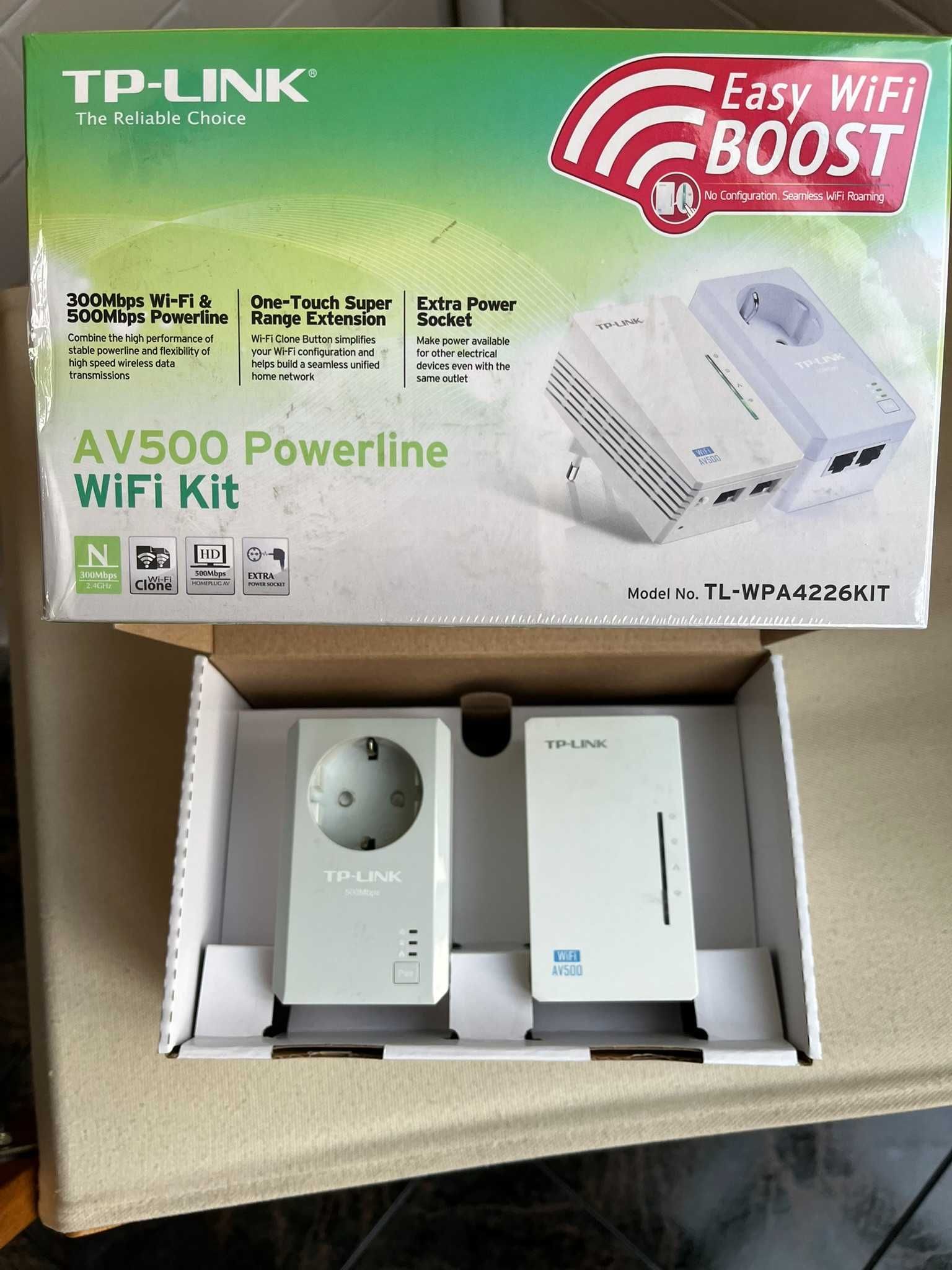 Tp-Link AV500 Powerline WiFi kit