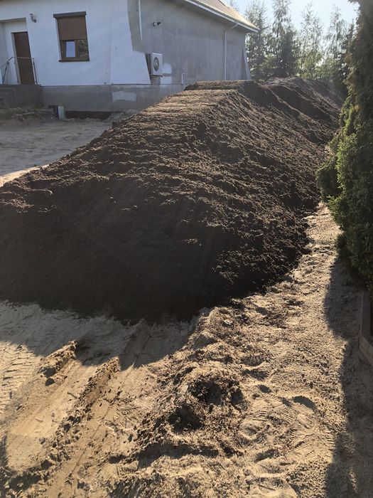 Ziemia ogrodowa przesiana