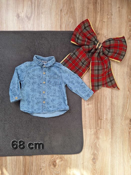Koszula Zara we wzór Myszka Mickey 68 cm