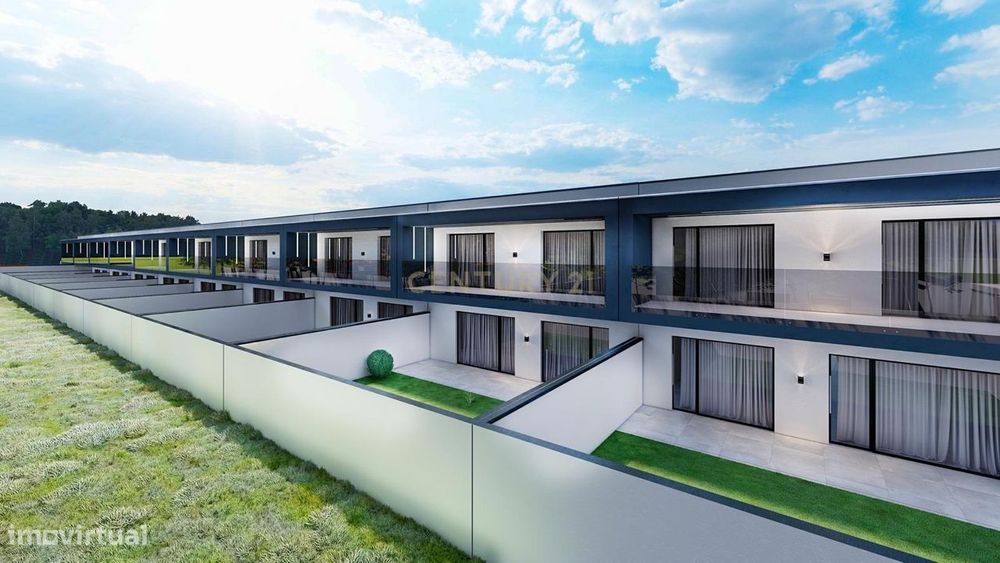Moradia T3 Arquitetura Moderna Condomínio de Luxo Samora Correia