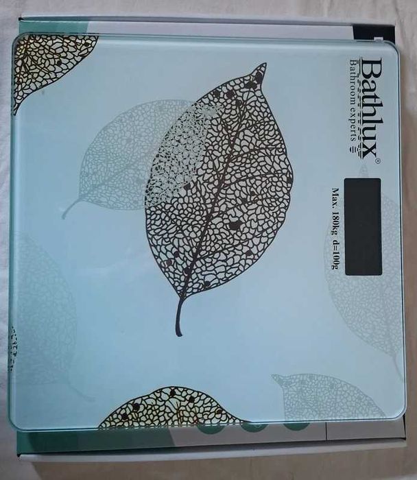 Balança Digital Bathlux Vidro Temperado 180kg Nova