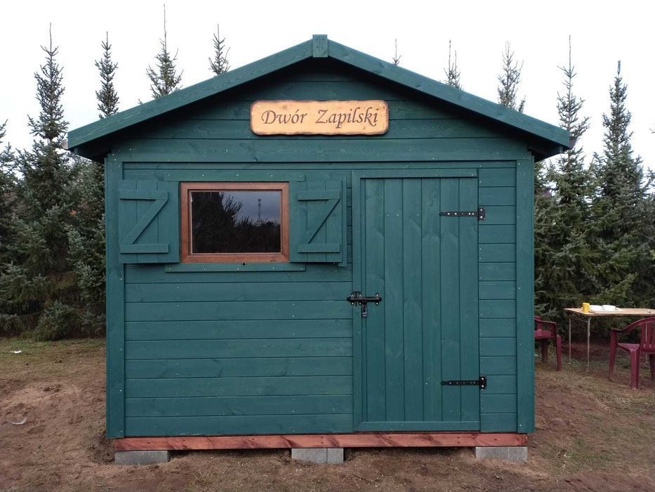 Domek Przepiórka 3x3m/narzędziownik/domek gospodarczy/altana