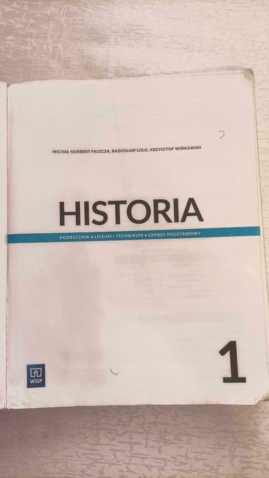 Historia 1 podręcznik