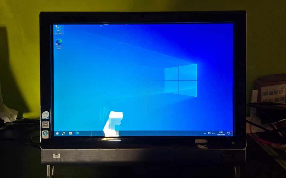 PC HP All In One IQ500| C2D T6400 2.0Ghz| 4Gb | SSD | 22" | Win10 LTSC