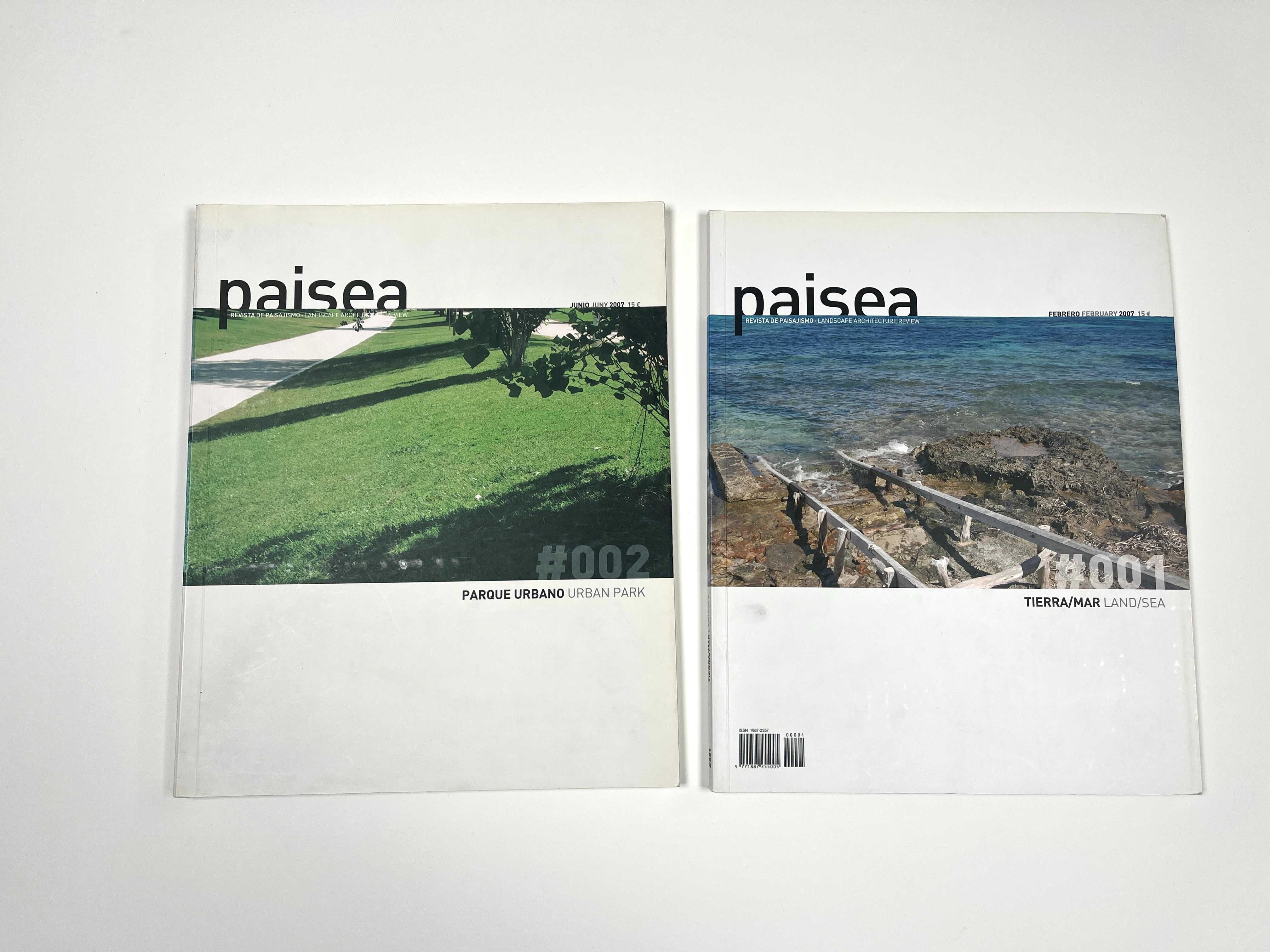 6 Revistas Paisea Landscape architecture / Revista Paisajismo
