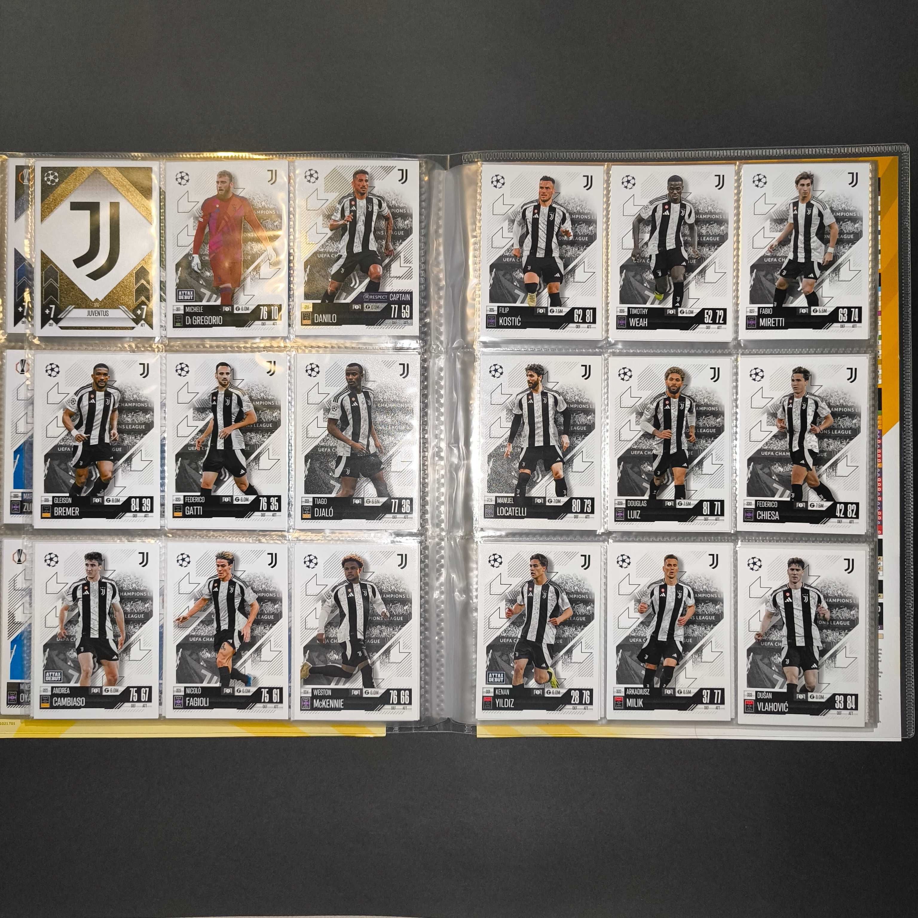 Coleção Topps Match Attax 24/25