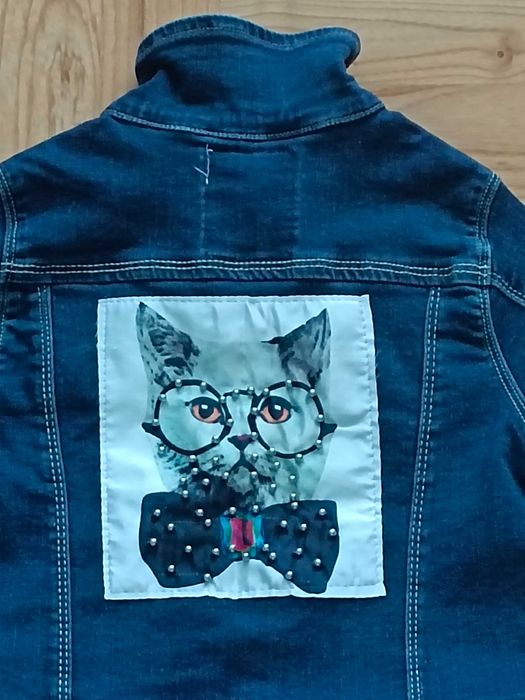 Używana dziewczęca katana dżinsowa 98/104