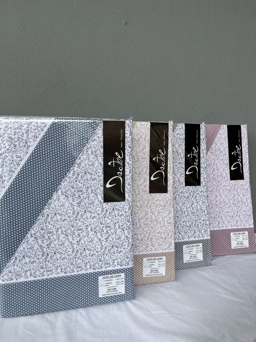 Jogos de cama 100% algodao