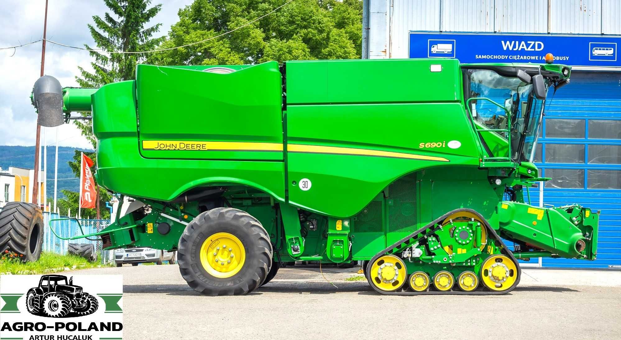 Комбайн JOHN DEERE S 690 i - 2015 - 1823 м/г + VARIO JD 640 EX - 12,2м