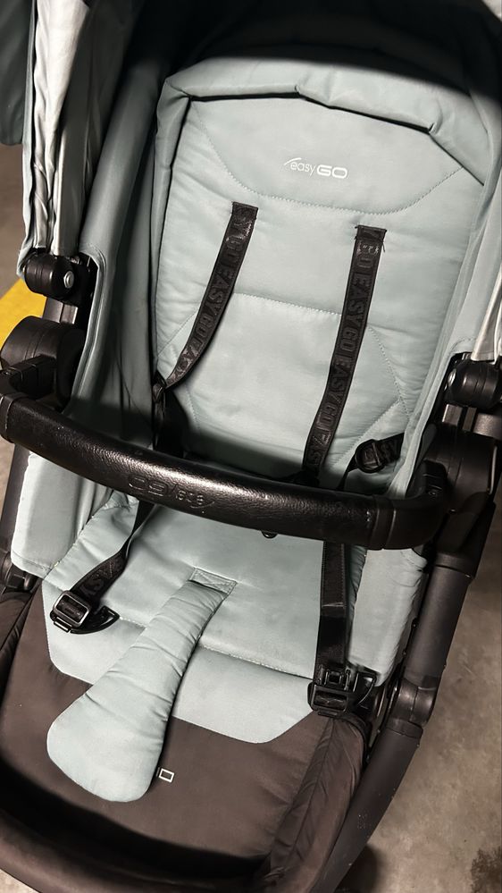 Easy Go Optimo 2w1 spacerowka gondola adaptery alcesoria