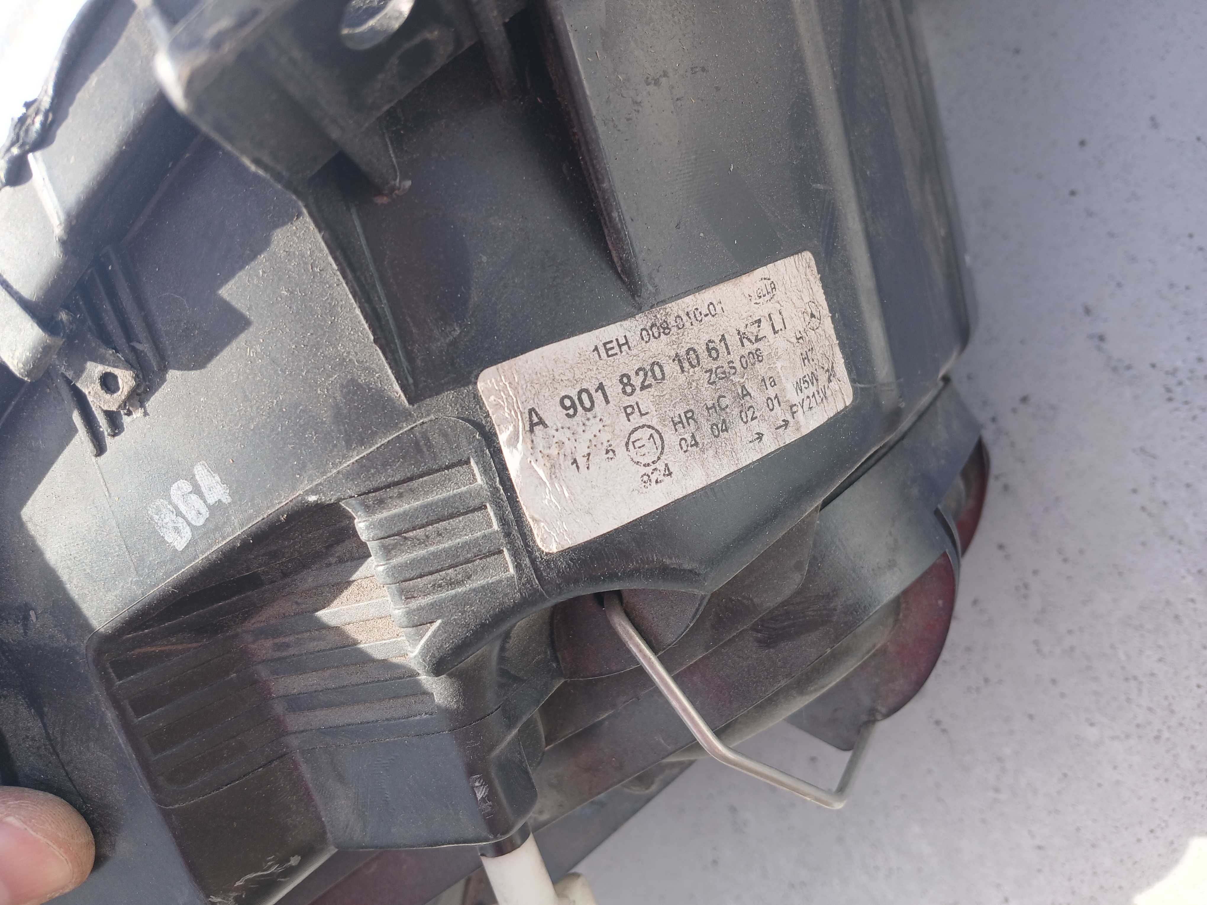 Lampa przednia lewa Mercedes SprinterW901 LIFT oryginał