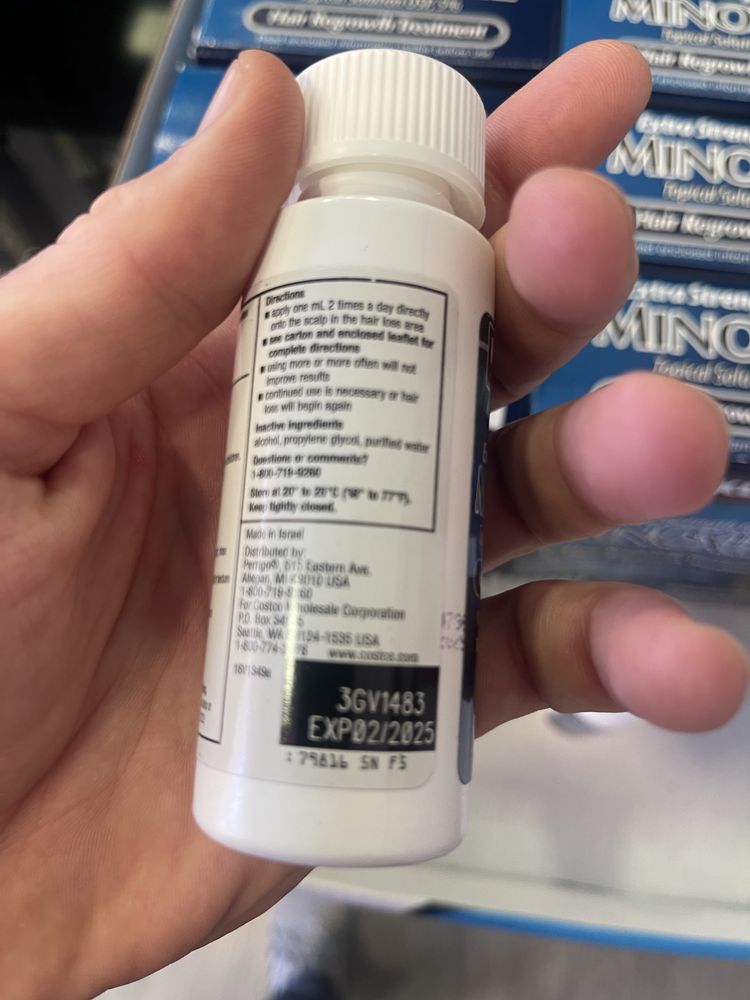 Minoxidil Kirkland Promoção Especial 5% Original