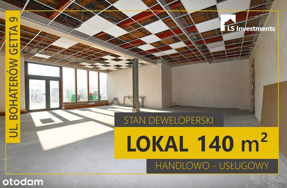 Lokal 140 m² działka 836 m² + parking / przy Dk5