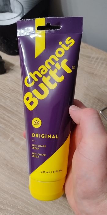 Maść dla kolarzy rowerzystów na otarcia Chamois Butt'r Original 235g