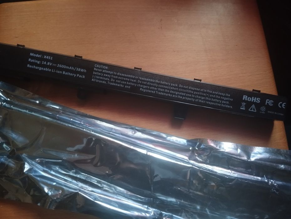 Аккумуляторы ноутбука Asus X451,X551,X451C,X451CA,X551C,X551CA