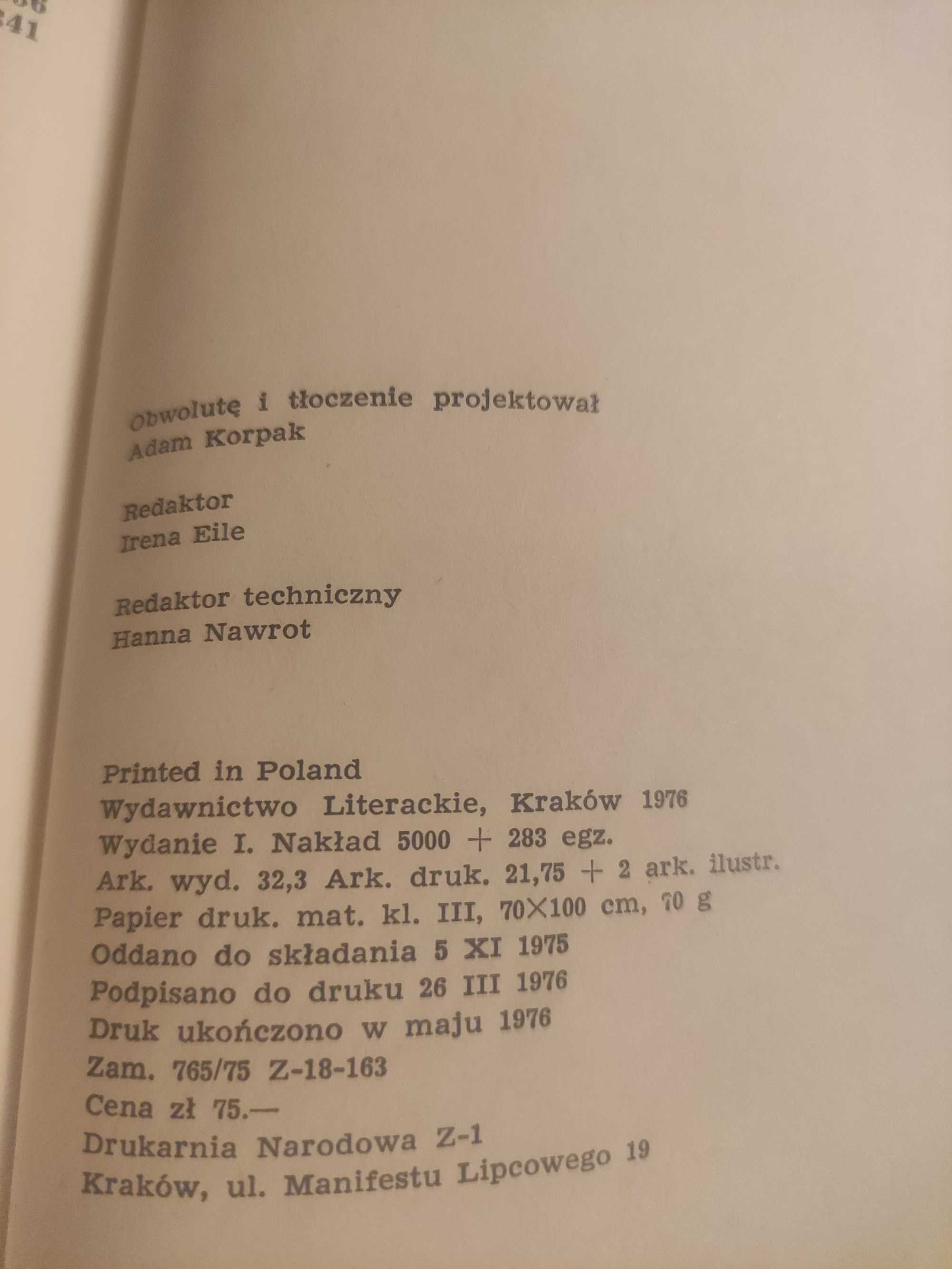 S.Makowiecki,, Mamałyga, czyli słońce na stole "1976