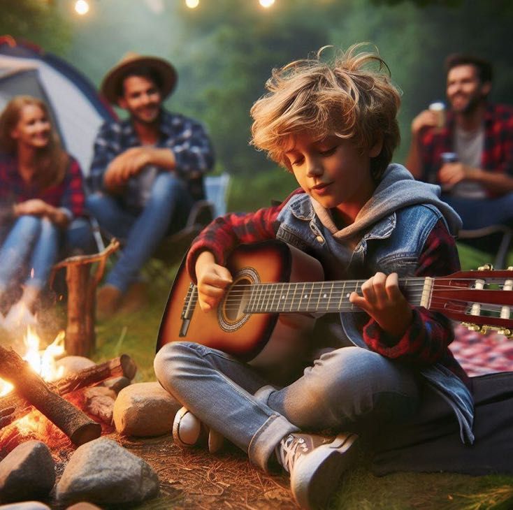 Gitara klasyczna idealna dla początkująych zestaw + akcesoria gratis