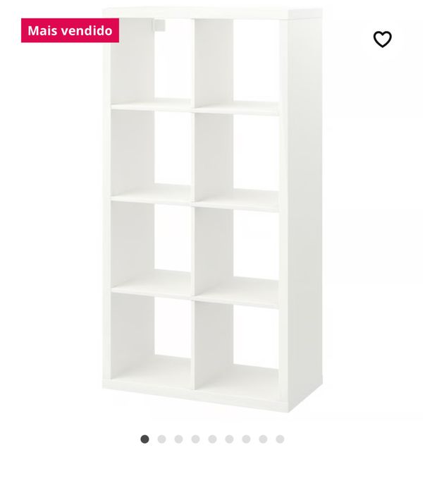 3 estantes Kallax Ikea