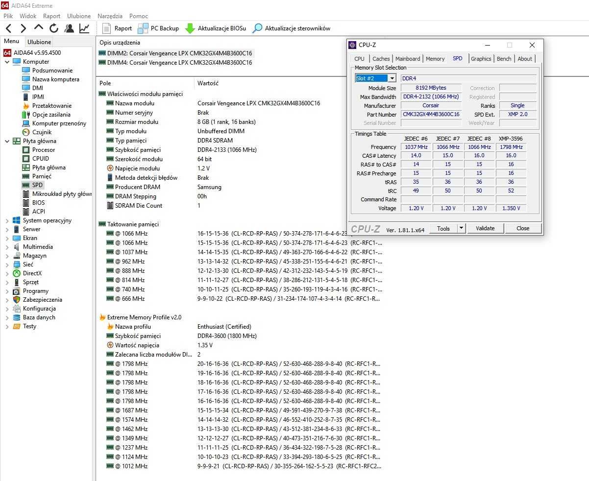 Mocny Komputer Stacjonarny do gier  i3-8100; GTX 1060; Z370; 16GB