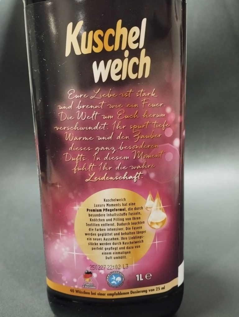 Kuchel weich edycja limitowana luxury moments 40 płukań 1 L