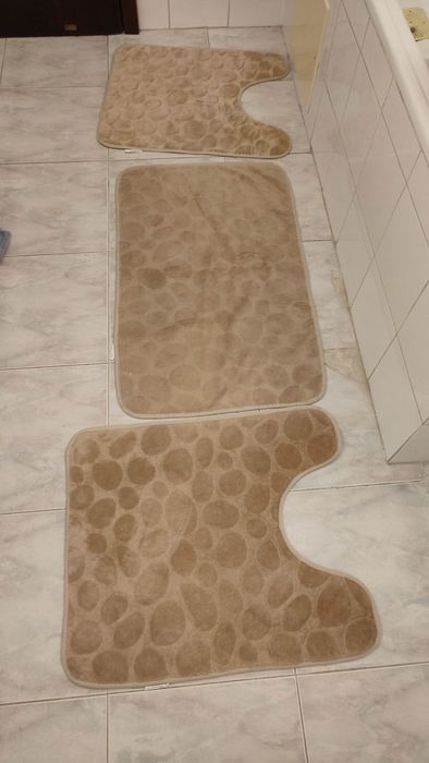 Conjunto tapetes casa de banho