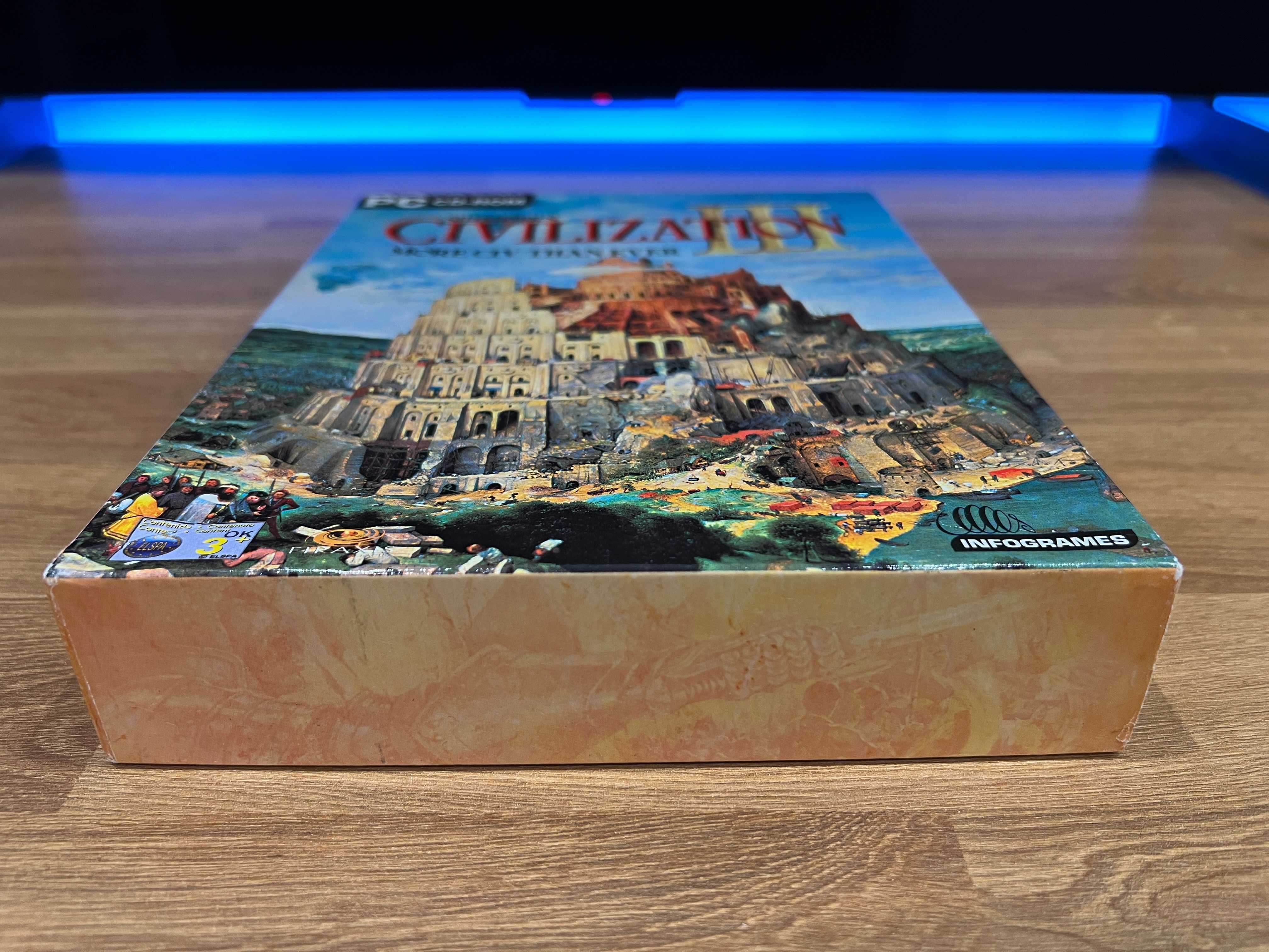 Civilization III 3 (PC EN 2001) BIG BOX angielskie premierowe wydanie