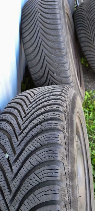 Koła 15 FIAT ,opony zimowe MICHELIN 195x65x15