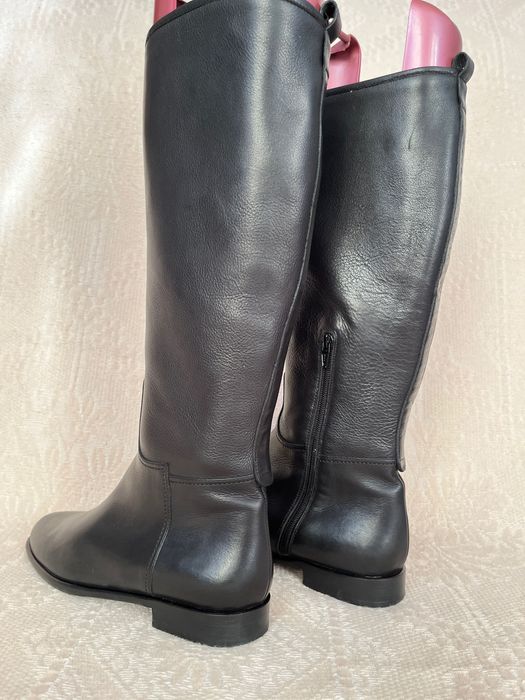 Truman's skórzane oficerki damskie Hand made in Italy