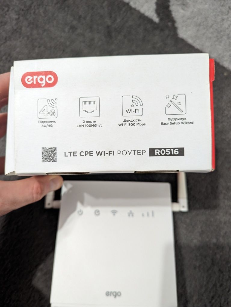Ergo 0516 WiFi роутер 4G