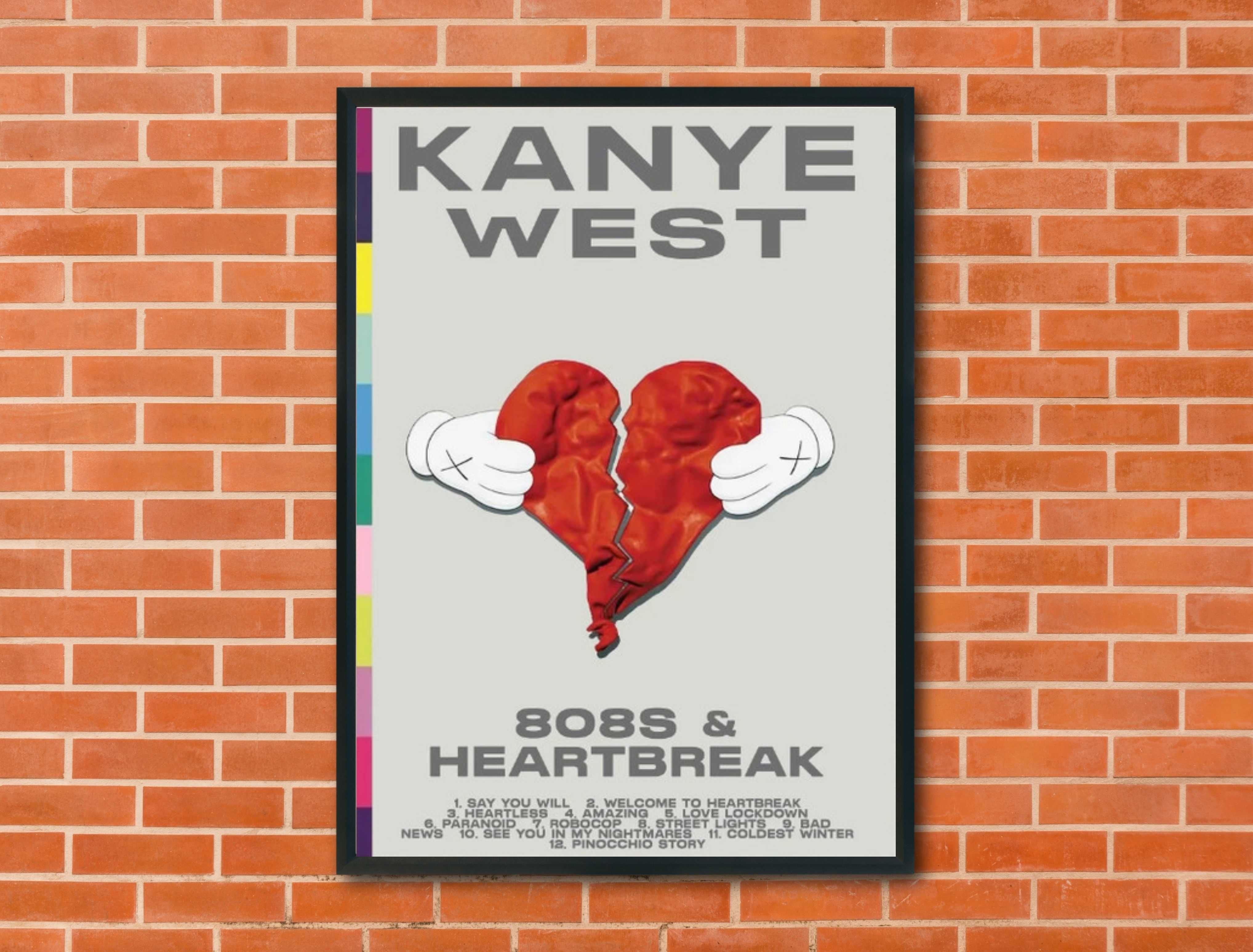 Plakat Kanye West - 808S & Heartbreak
